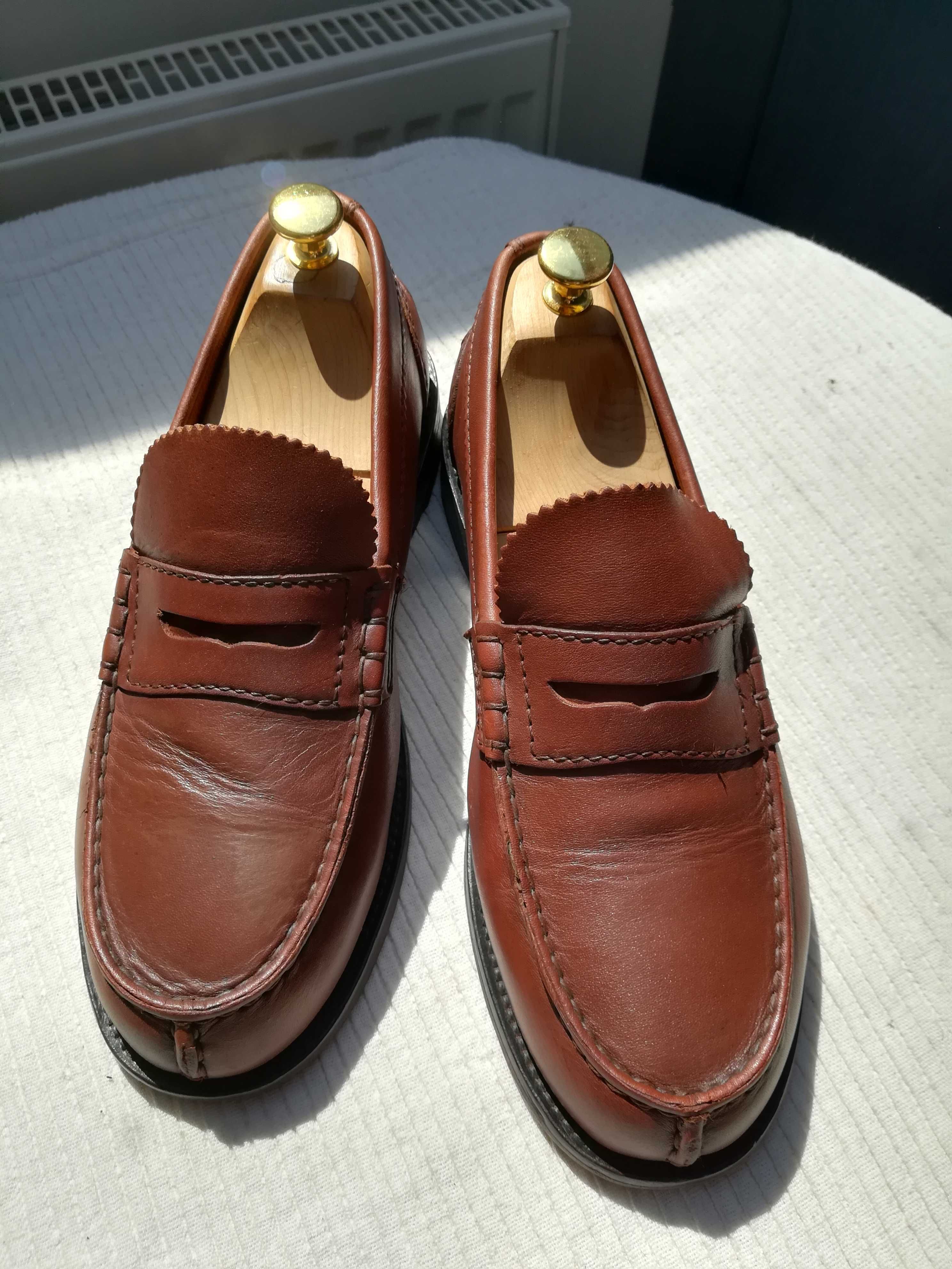 Clarks mokasyny split toe loafers roz. 40.5 Loake Grenson Berwick