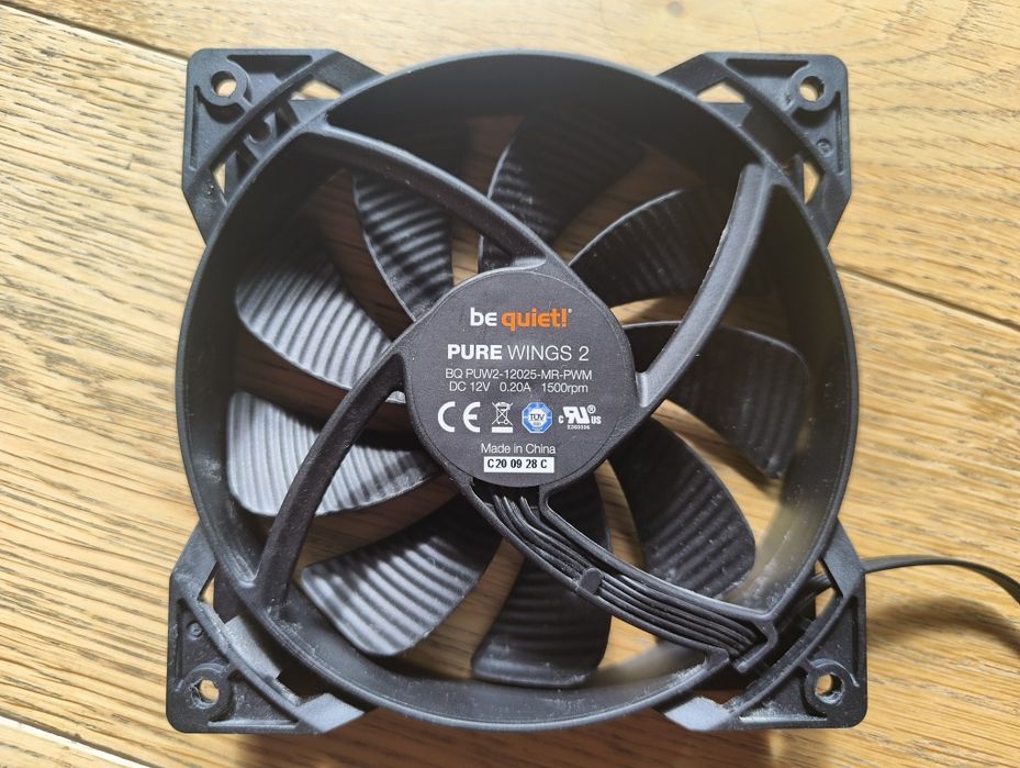 Wentylatory 120mm SilentiumPC, be quiet!, Fractal – zestaw używane