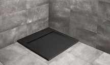 Brodzik Radaway Teos C 100x100 kwadrat black HTC100100 z syfonem