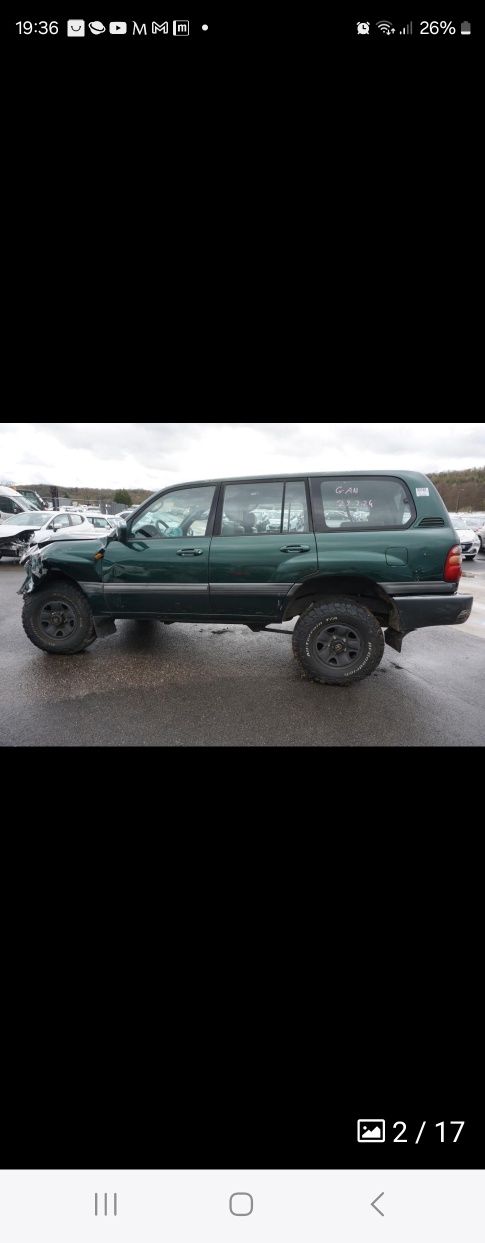 Peças Toyota land cruiser HDJ100 ano 2003