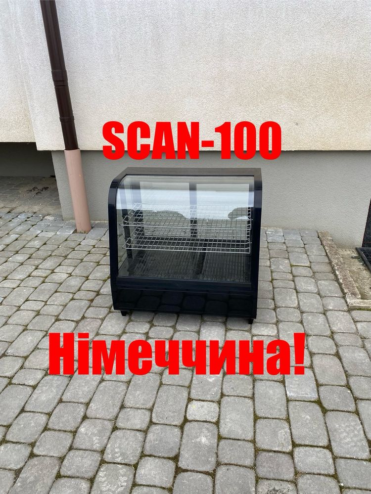 Холодильна Вітрина Scan-100 Літрів Кондитерська Німеччина!