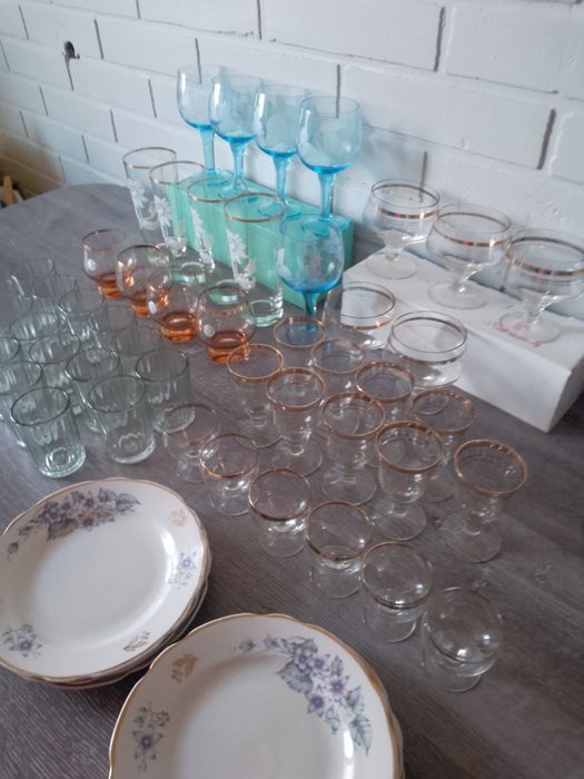 Фужери стопки  стаканы  Б/У