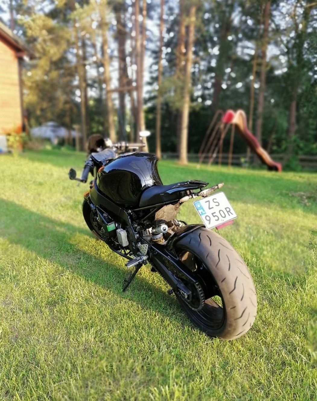 Kawasaki zx9r cafe racer custom streetfighter jedyny taki