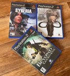 Sony PS2: Alone in the Dark, Thing, Manhunt, Resident Evil, X-Men