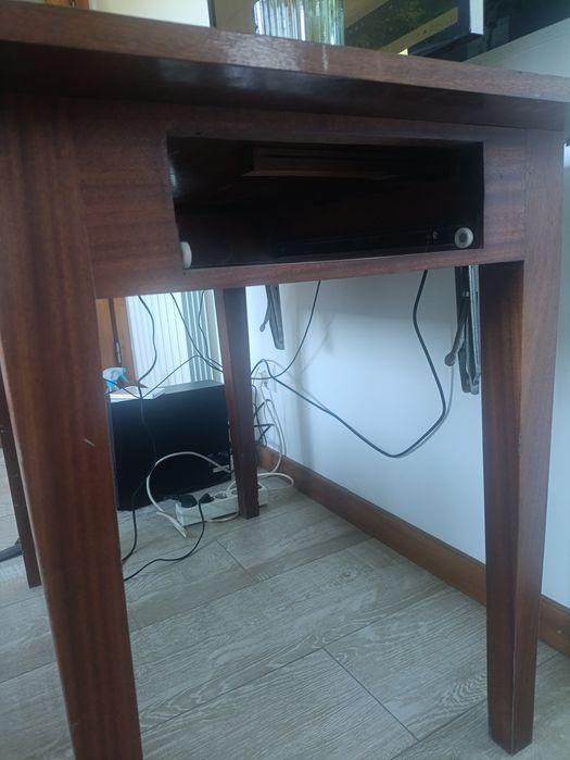 Mesa/secretária madeira vintage