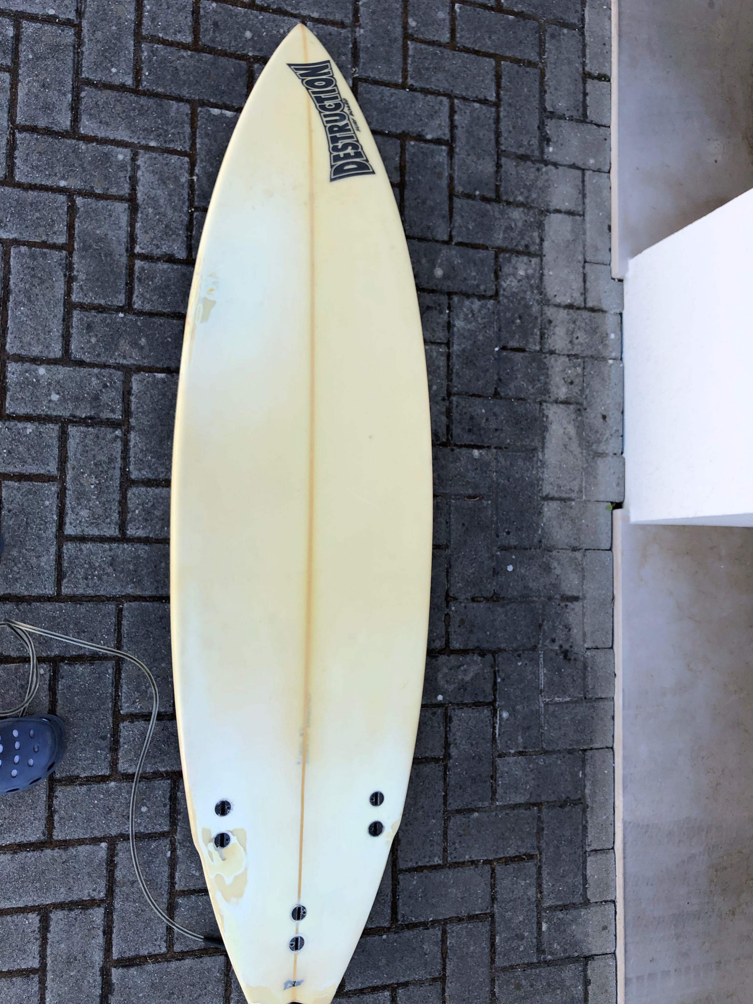 prancha de surf destruction 5’11 25l