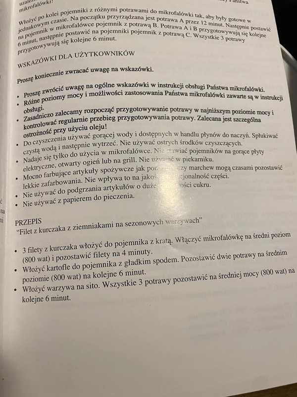 Zestaw inteligentny do mikrofalowki