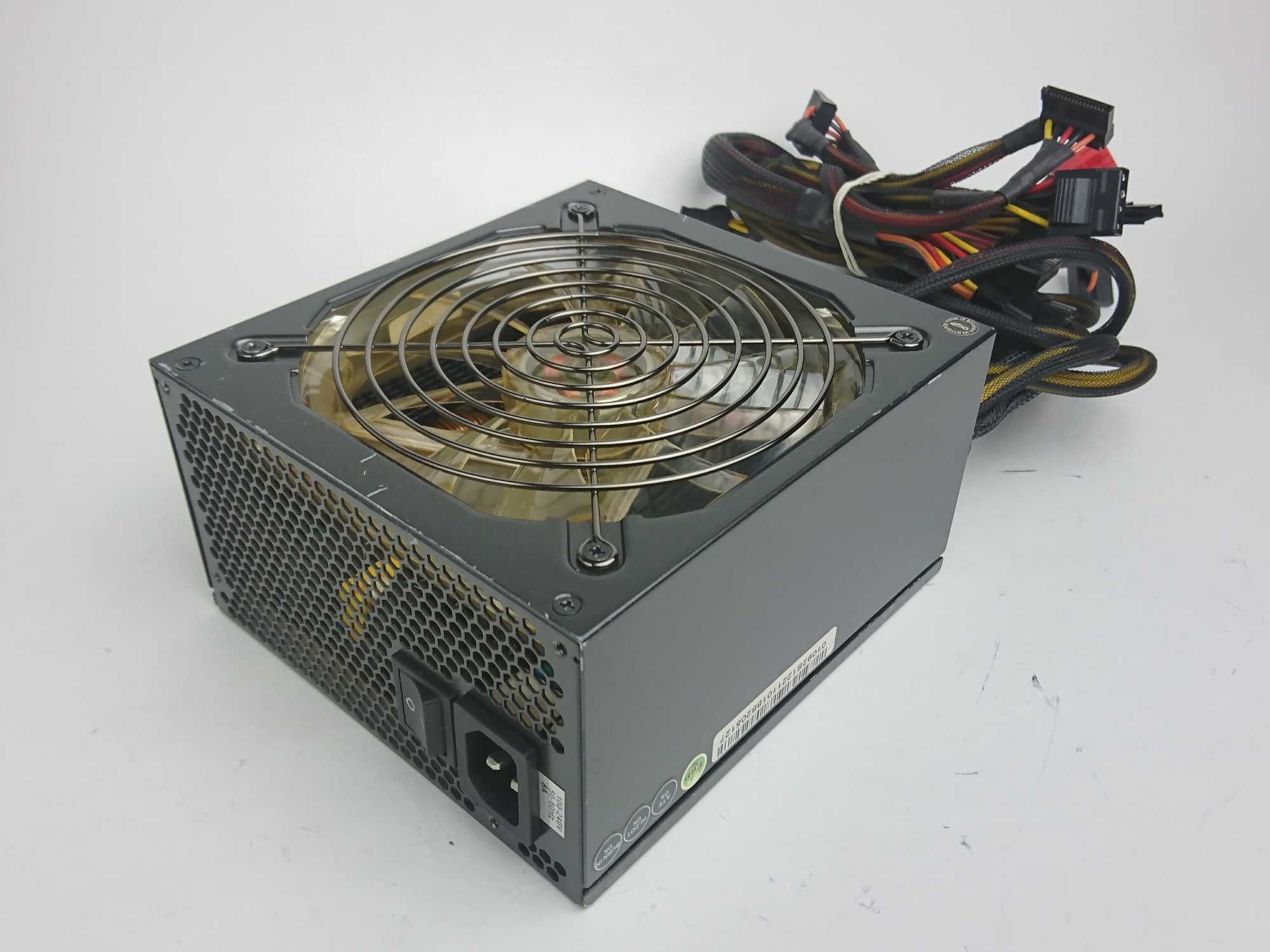 БЖ OCZ Fatality Gaming 550W, PCI-E 6pin,A-PFC,80 PLUS,пломба,підсвітка