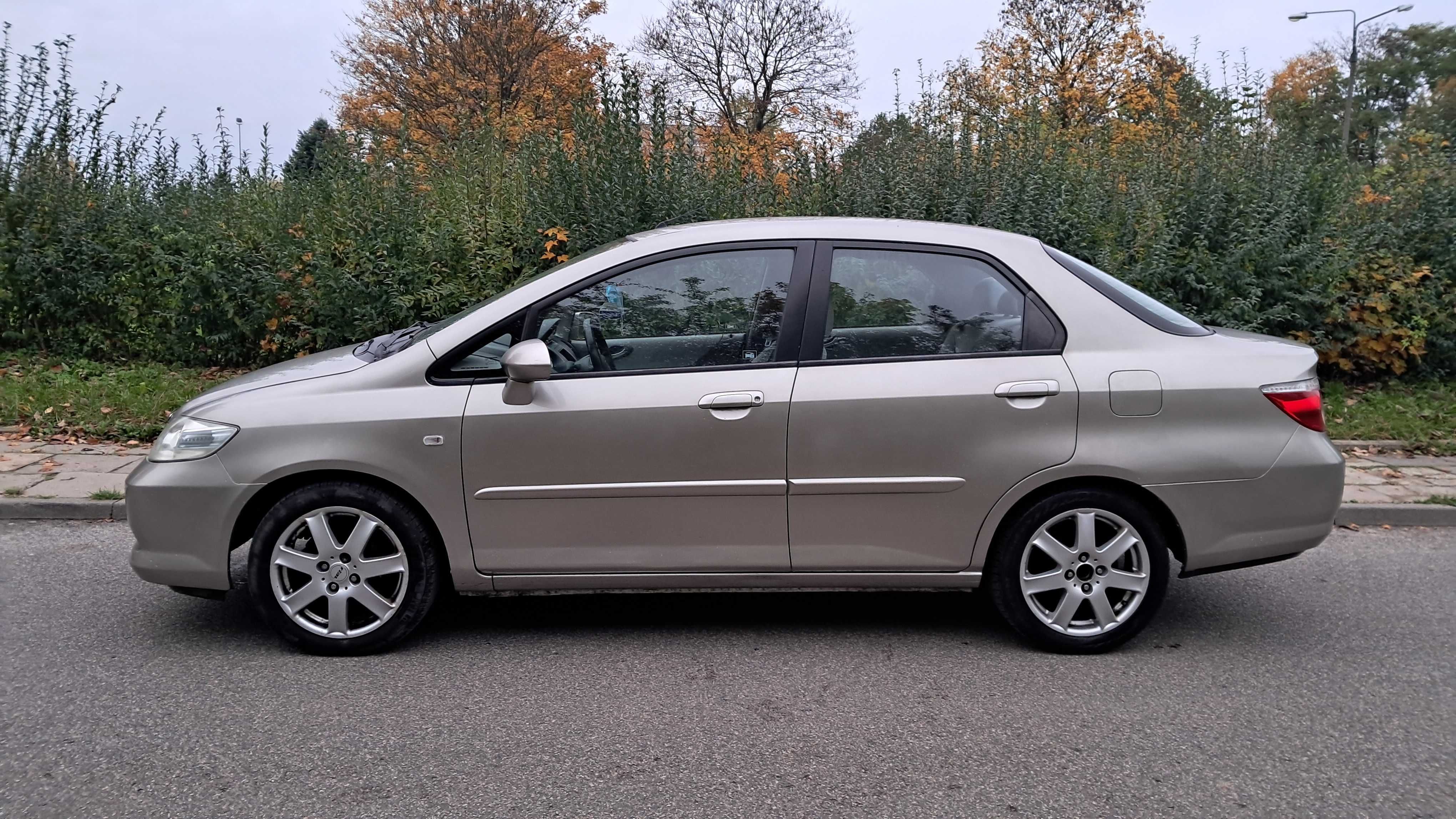 Honda City 1.3 LPG GAZ 2006r Salon PL Nowe Sprzęgło Skrzynia