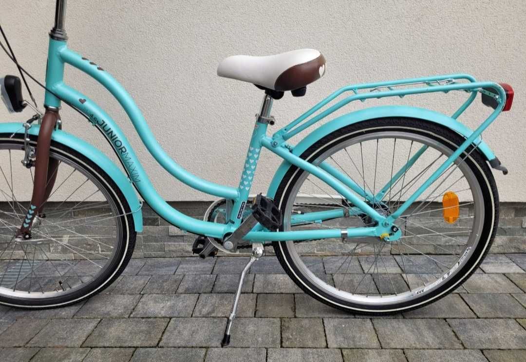 Przepiękny rower Maxim dla dziewczynki ok 6-9 lat koła 24"