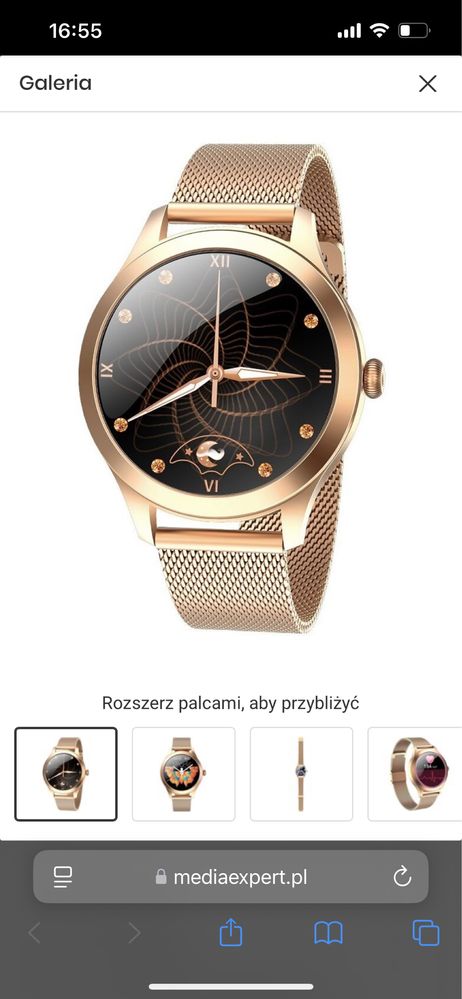 Smartwatch MAXCOM FW42 Złoty