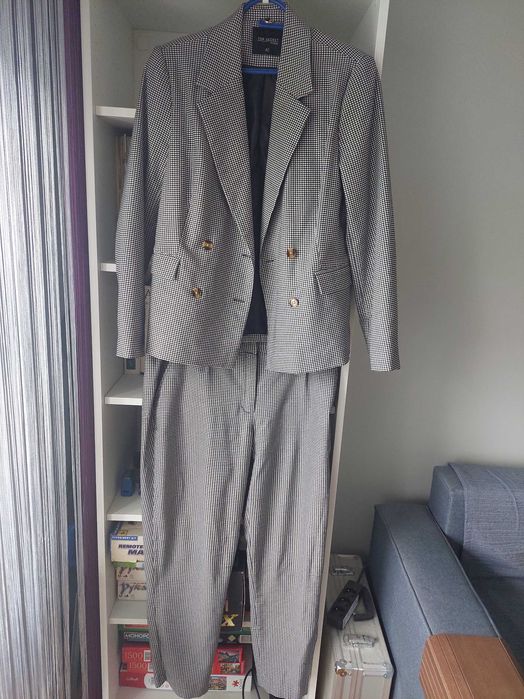 Żakiet damski Marynarka Spodnie TOP SECRET 40 Wesele Biuro Bankiet