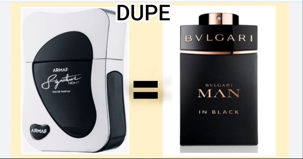 Signature Night EDP Armaf Original - Inspiração: Bvlgari Man in Black