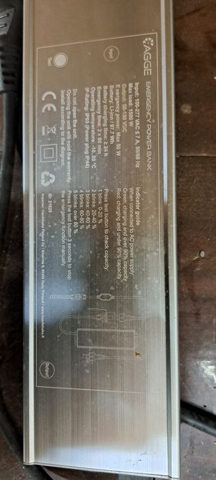 Power bank oświetlenie awaryjne