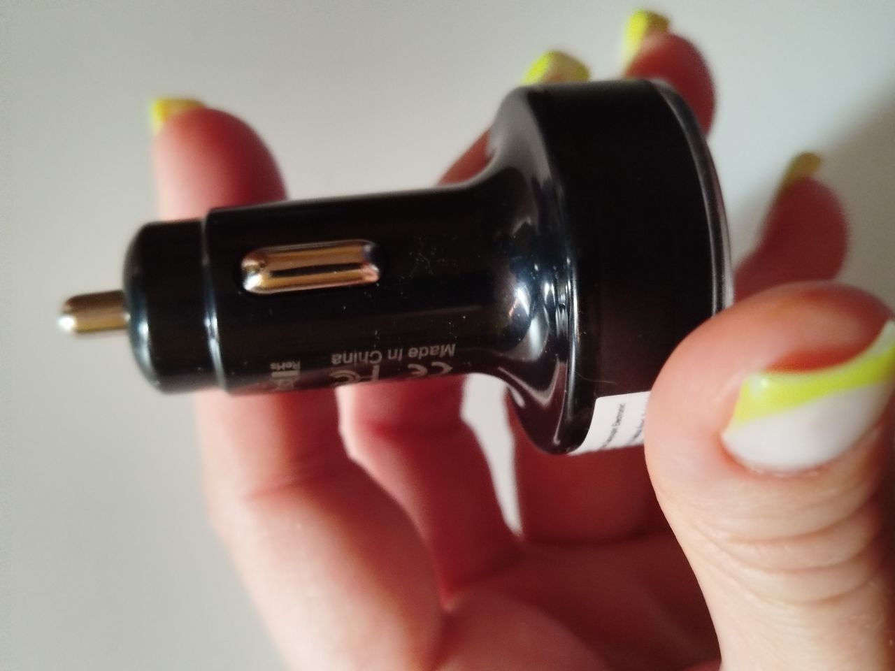 АВТО зарядка OLAF 3.1 USB 4в1 Tupe-C тестер вольтметр зарядне в прикур