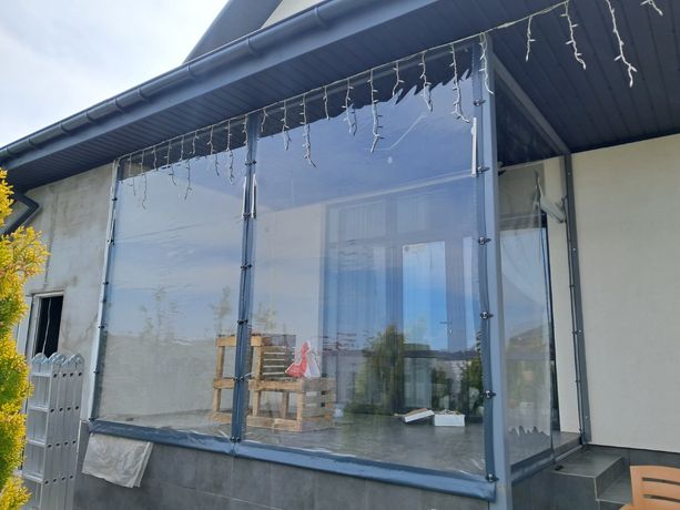 Мягкие окна Николаев, гибкие окна Николаев, жидкие окна из пленки ПВХ.