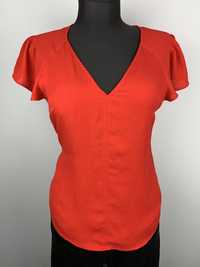 Damska czerwona luźna  bluzka H&M