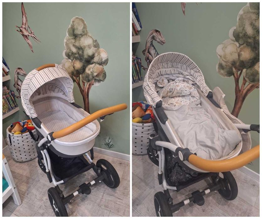 Wózek Bebetto bresso premium class 2w1 GRATIS otulacz Jukki