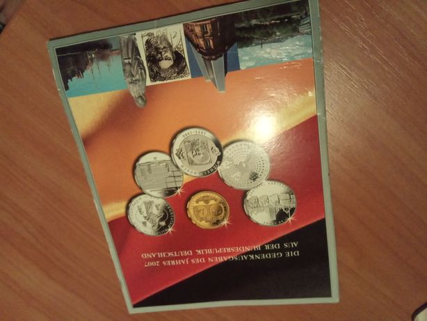 Продам набор юбилейных монет Германии
