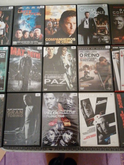 Filmes Dvd Acção / Ficção (Unidade)