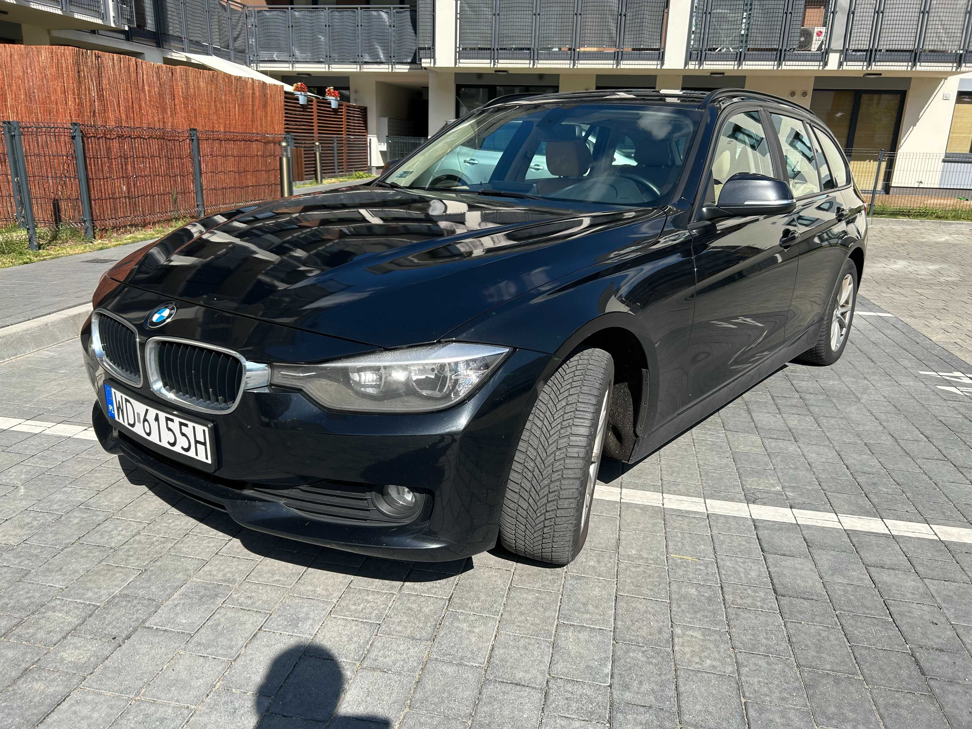 BMW 3 F31 Piękny lakier, Piękna Jasna Tapicerka, Duży Kolorowy Ekran