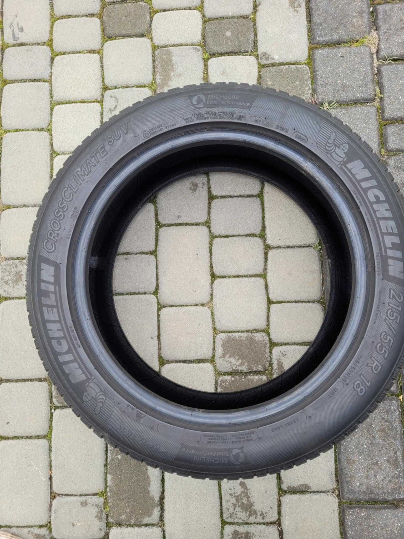 Opony całoroczne Michelin Croscilimate 215/55r18 99v