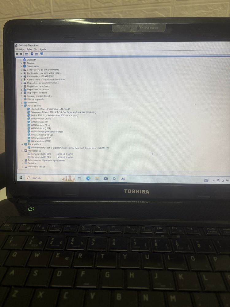 Portátil Toshiba Satellite