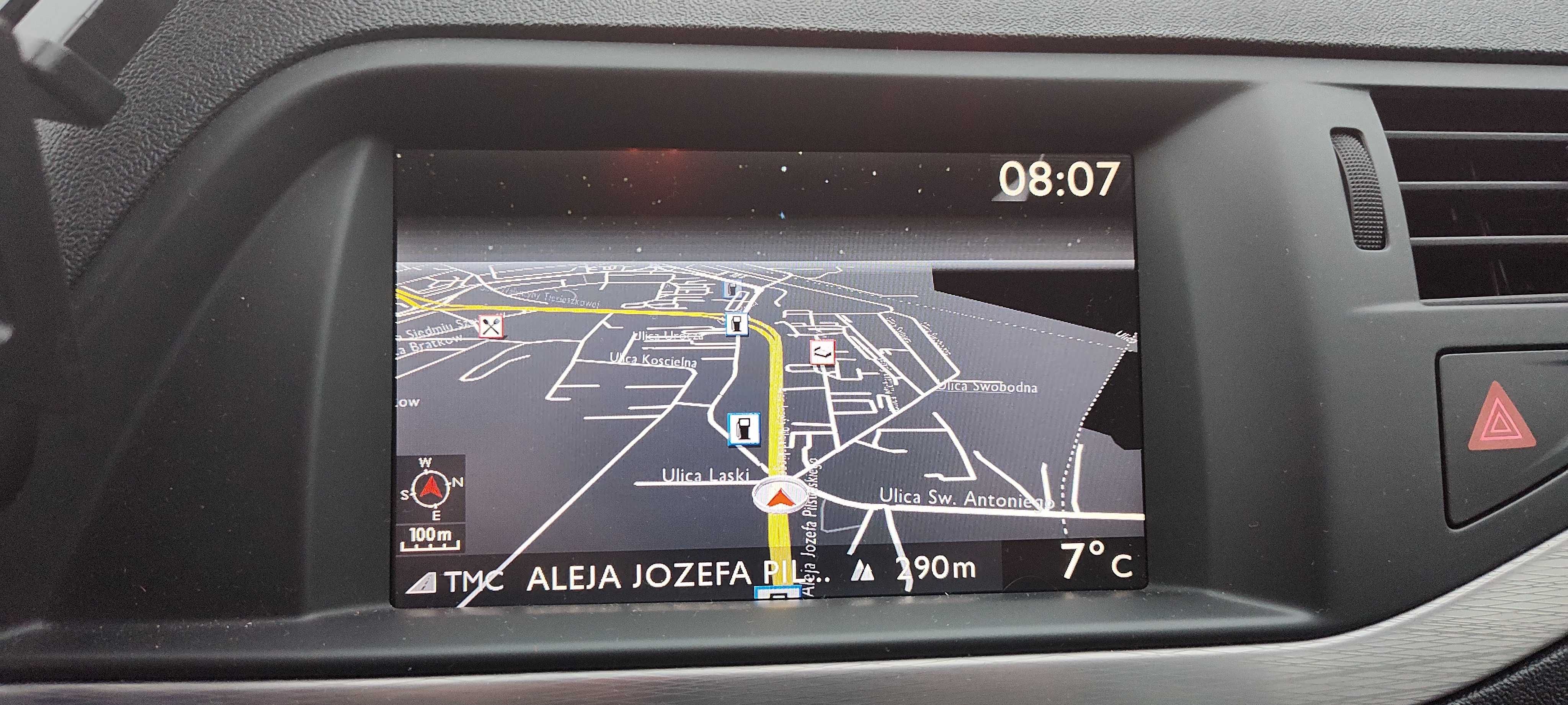 Mapa samochodowa Radio NG4 aktualizacja Citroen Peugeot NG 4 mapy