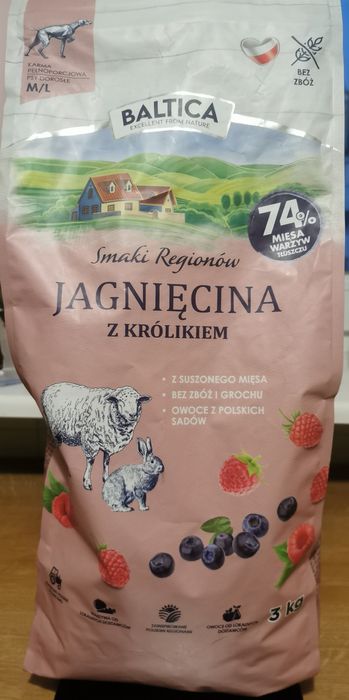 Karma Baltica jagnięcina z królikiem