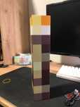 Pochodnia Minecraft świecąca rgb