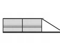 Brama panelowa przesuwna, kolory RAL, Furtka GRATIS!!, Wyprzedaż