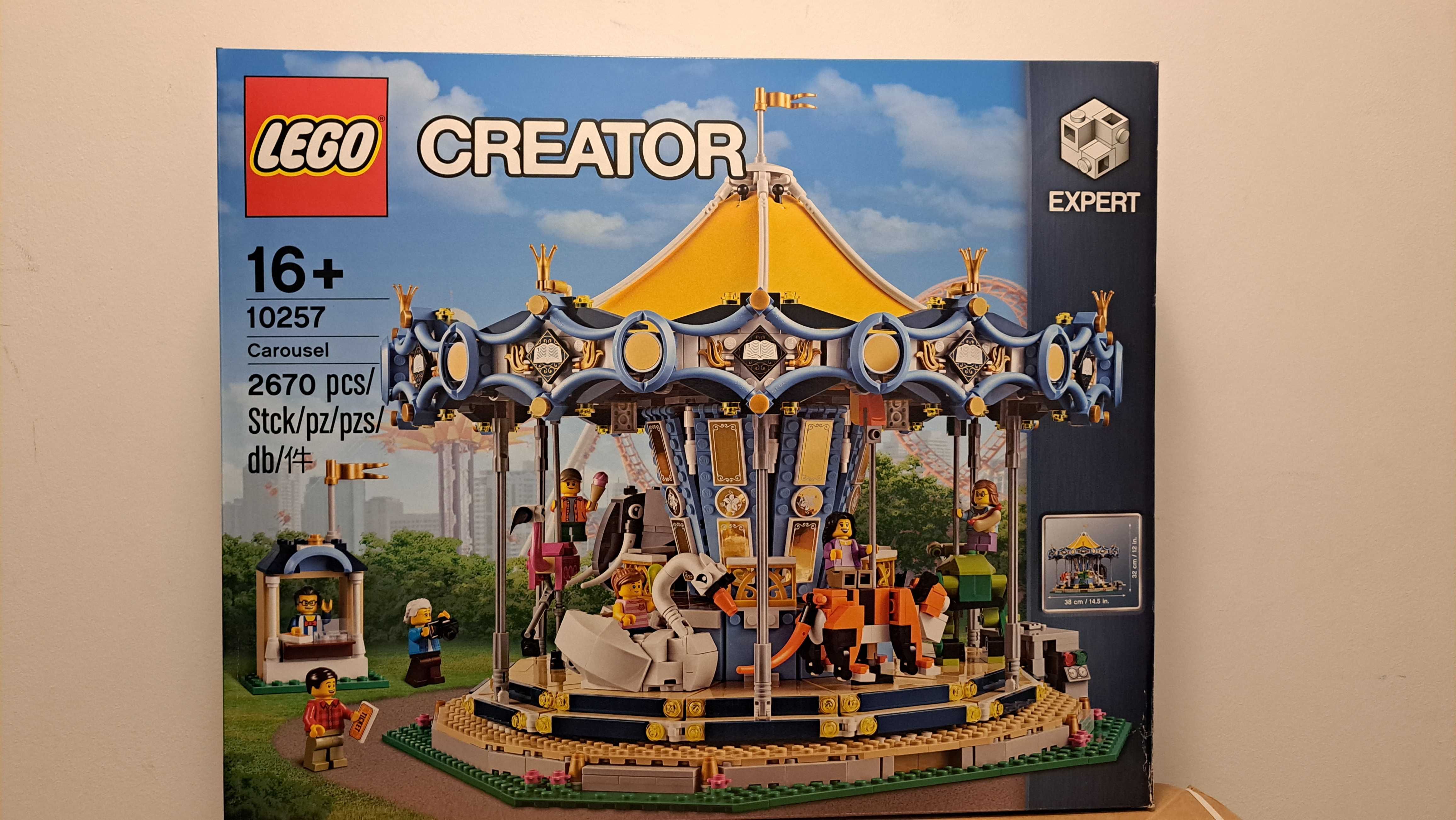 Lego 10257 Karuzela Creator Expert i wiele innych