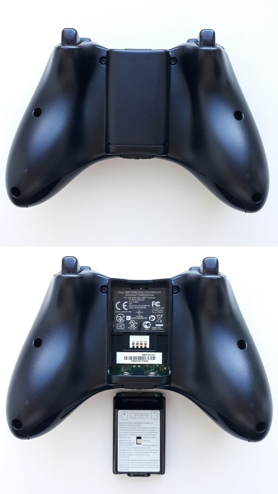 ⊡ ОРИГІНАЛ ⊡ MICROSOFT™ Xbox 360 Wireless Controller Black