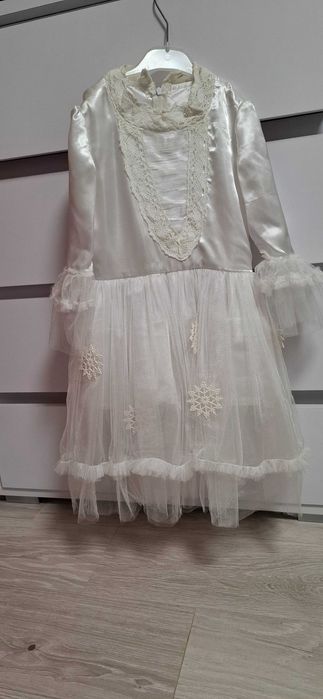 Костюм сніжинки сукня