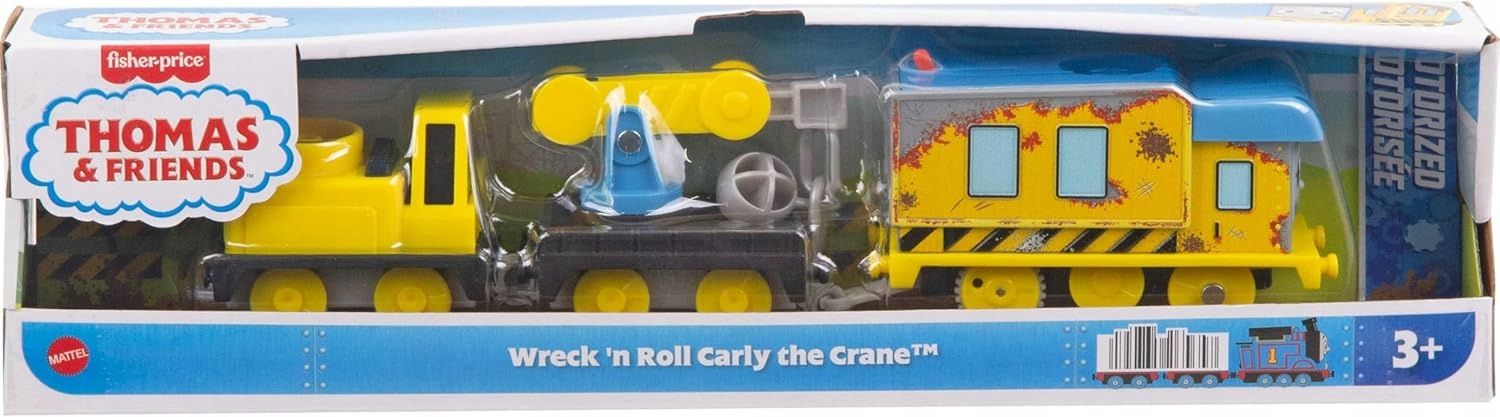 Tomek I Przyjaciele Ekipa Budowana Dźwig Carly I Crane Z Napędem
