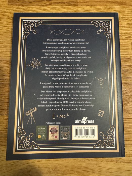 Eureka! Obudź swój geniusz  150 łamigłówek i zagadek logicznych