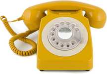 Przewodowy Telefon Retro GPO classic 70s