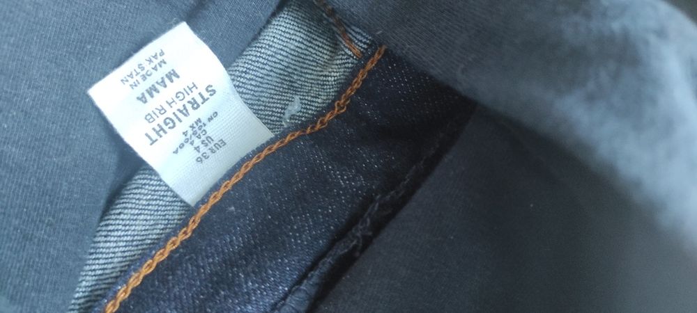 Spodnie ciążowe, jeansy ciążowe H&M