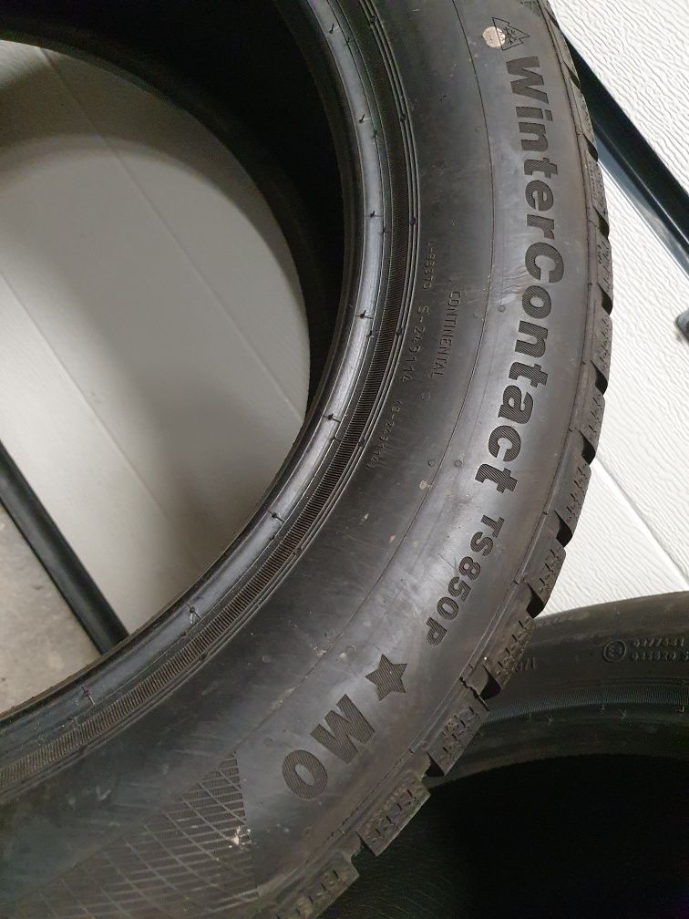 Opony 225/55 R17 2 szt Continental Winter Contact TS850P