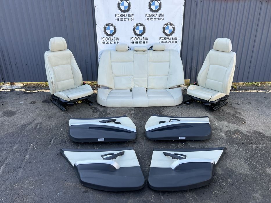 Салон рекаро bmw e90 шкіра підігрів