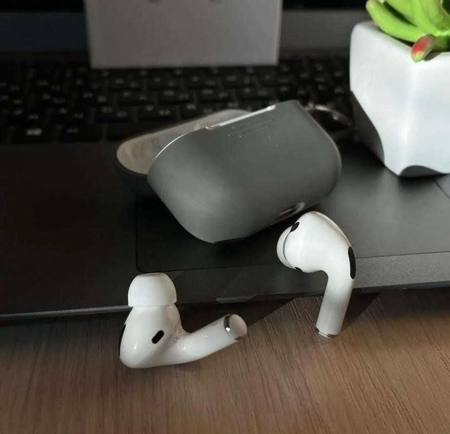 Топові Бездротові Навушники airpods Pro з шумоподавлінням