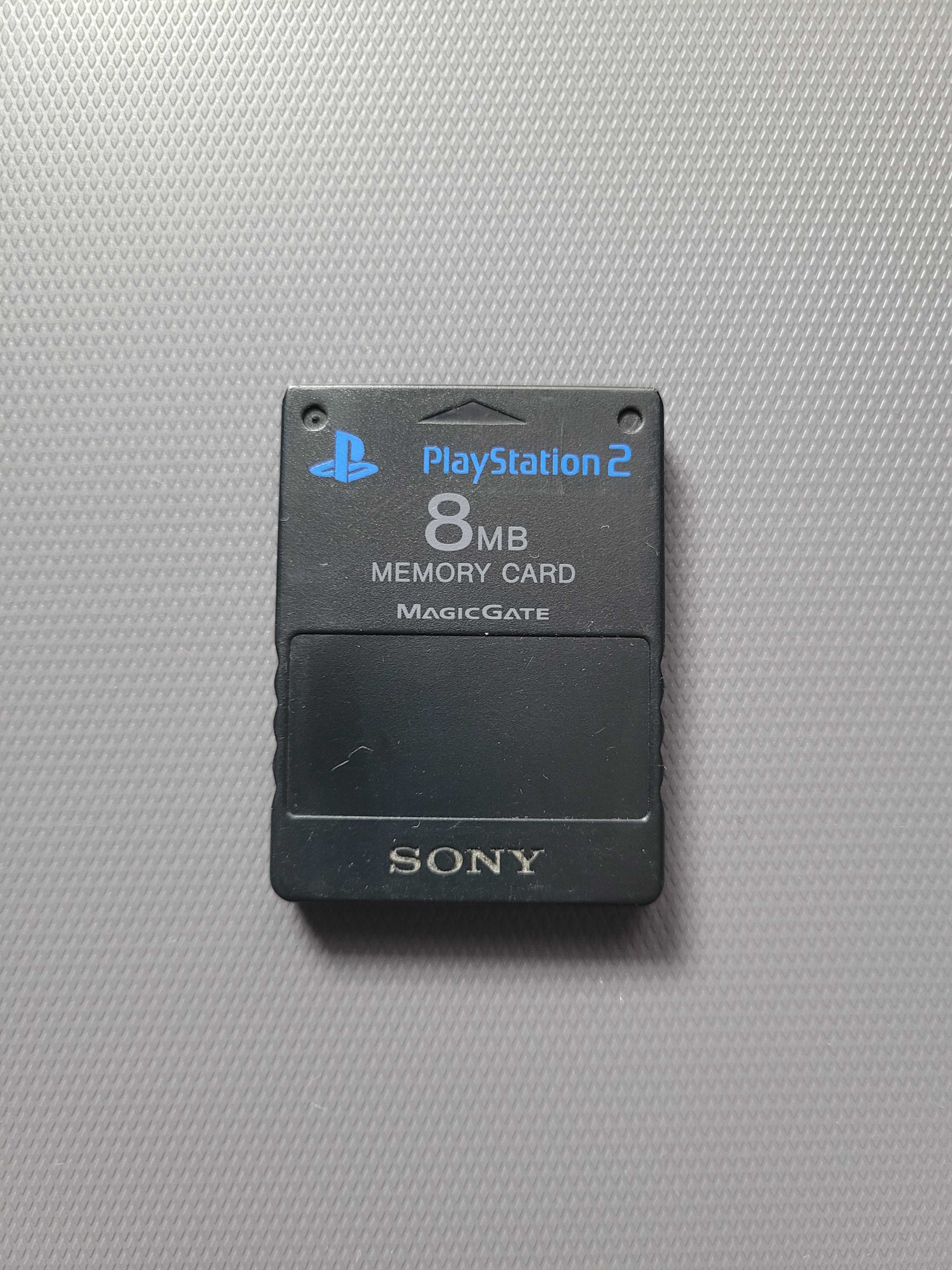 Oryginalna karta pamięci Sony PlayStation 2 PS2 SCPH-10020 Black