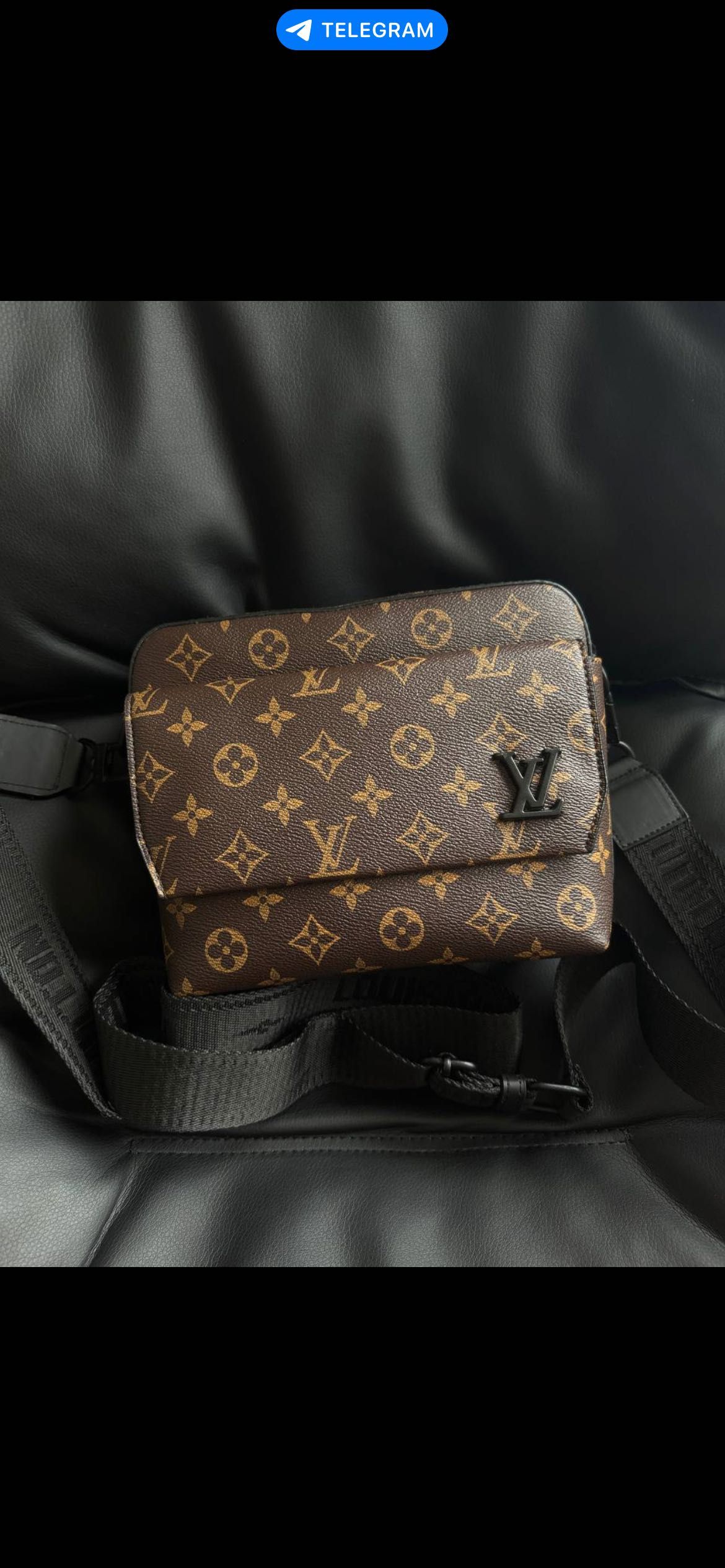 Torba ramię  saszetka listonoszka Louis Vuitton, Gucci Armani LV męski