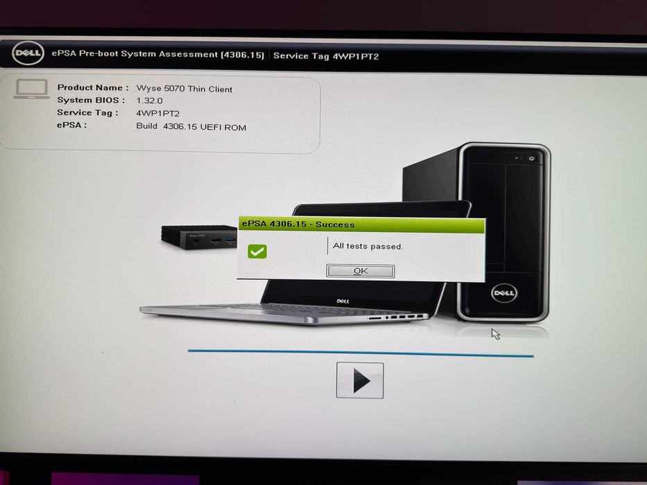 Mini PC Dell Wyse 5070 + 8gb ram + 1tb ssd + wifi + dodatkowy typeC