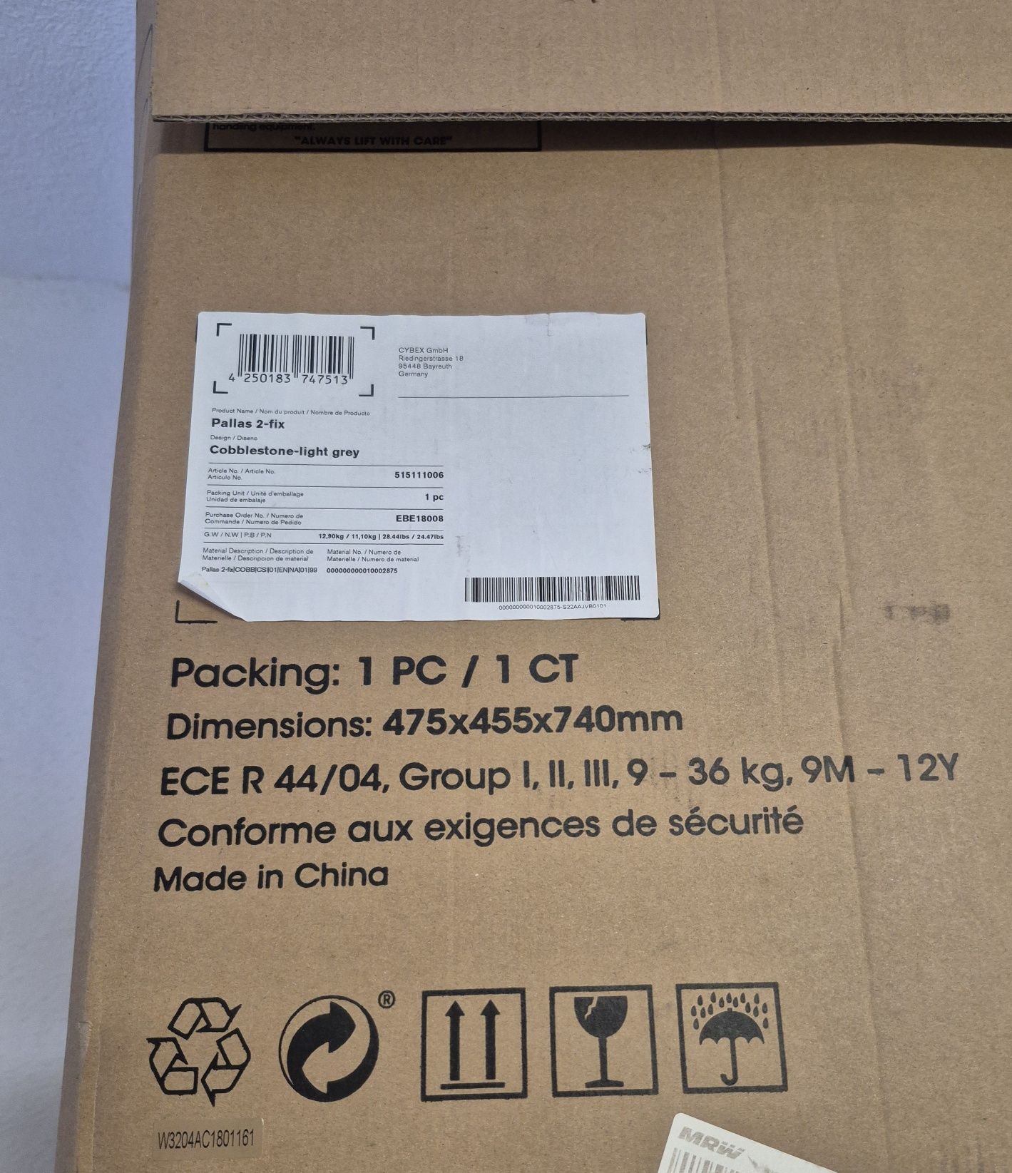 Cadeira Auto CYBEX - Pallas 2 Fix - Isofix