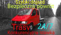 Pomoc drogowa Szczecin 24/7 autopomoc holowanie laweta autolaweta