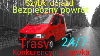 Pomoc drogowa Szczecin 24/7 autopomoc holowanie laweta autolaweta