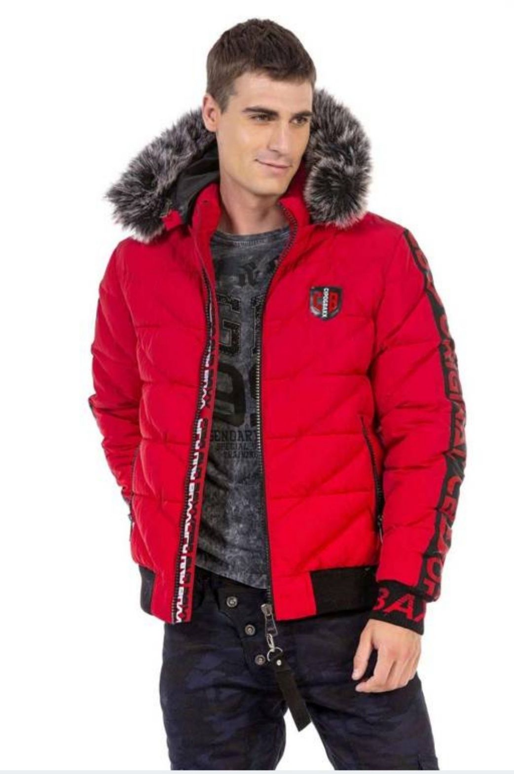 Kurtka męska zimowa oryginalny C&B XXL nowa
