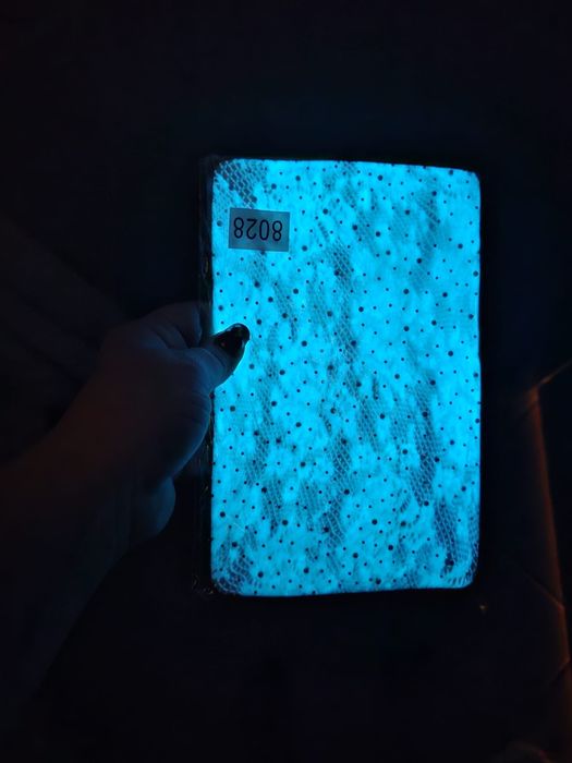 Bielizna damska nocna białą fosforescente body stocking