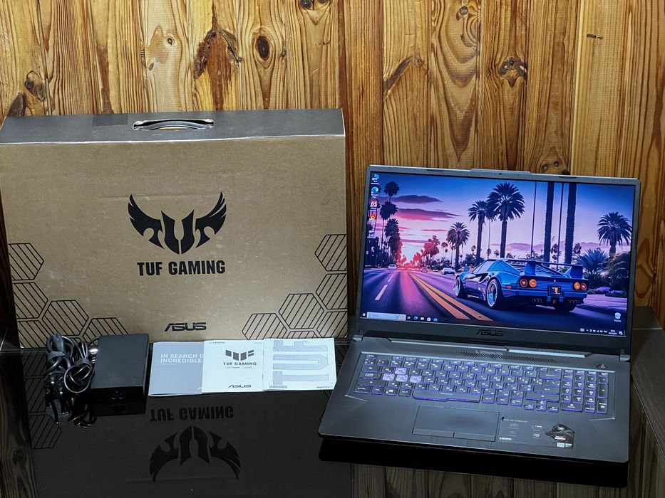 Asus TUF 17, GTX1660ti, Ryzen 7 4800h, 120hz